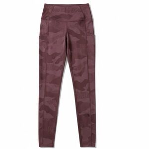 The North Face Women's Maroon Camo High-Rise Leggings